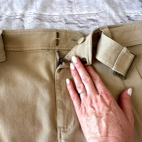 Loft Beige Cargo Skirt - Picture 4 of 11